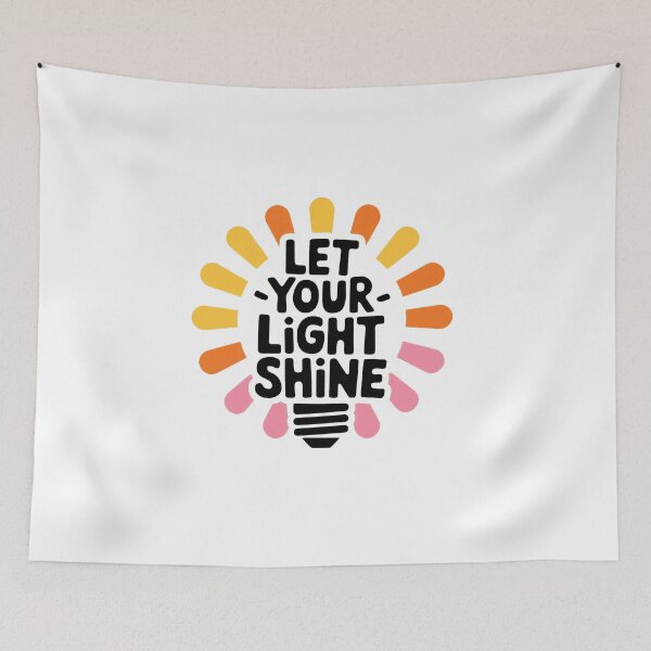 Item preview, Let Your Light Shine - Glowing light bulb designed and sold by MrERNST.