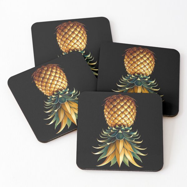 Item preview, Upside down golden pineapple designed and sold by Calimax61.