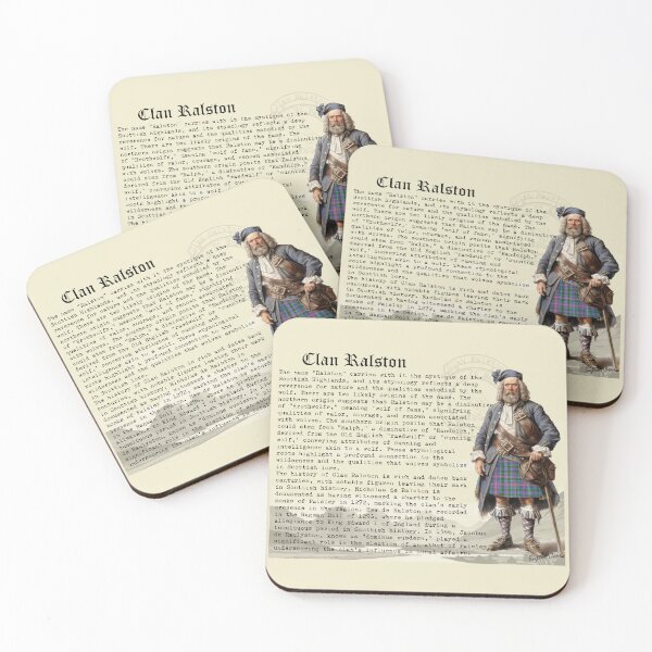 Item preview, Ralston Scottish Clan History  designed and sold by BagTown Clans.