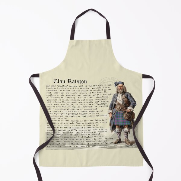 Item preview, Ralston Scottish Clan History designed and sold by BagTown Clans.