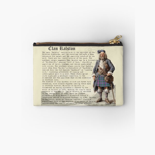 Item preview, Ralston Scottish Clan History  designed and sold by BagTown Clans.