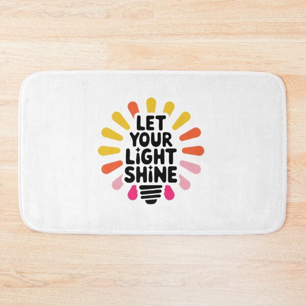 Item preview, Let Your Light Shine - Glowing light bulb designed and sold by MrERNST.
