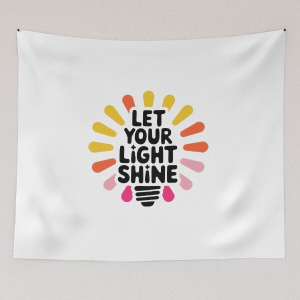 Item preview, Let Your Light Shine - Glowing light bulb designed and sold by MrERNST.