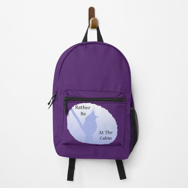 Item preview, Rather Be At Cabin Bird Silhouette Wilderness designed and sold by natureinfocus.