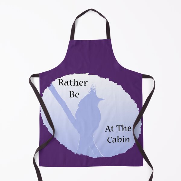 Item preview, Rather Be At Cabin Bird Silhouette Wilderness designed and sold by natureinfocus.