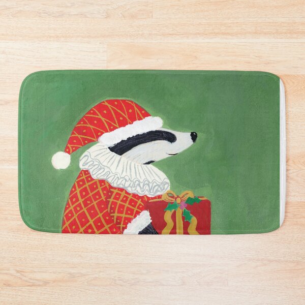 Item preview, Festive Badger | Brock Butter Christmas Art by Jemma Jamie Skidmore designed and sold by Jemma Jamie Skidmore.