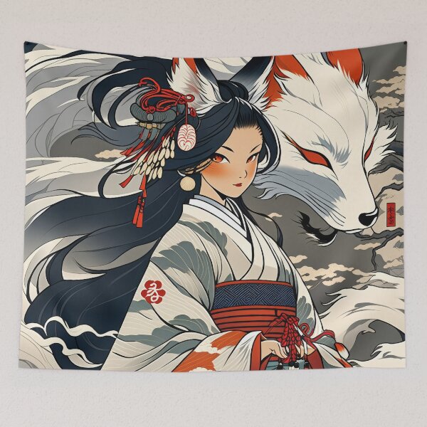 Item preview, Echoes of Legend: The Samurai and the Kitsune designed and sold by ZipperDragon88.