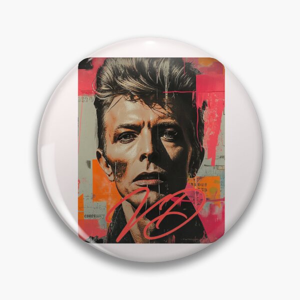 Item preview, David Bowie illustration designed and sold by Ratatatts.