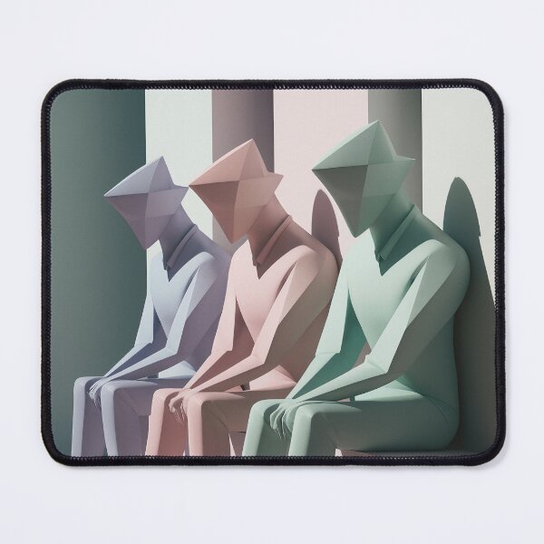 Item preview, "Pastel Harmony: Embracing Humanity in Digital Art" designed and sold by MUV3.