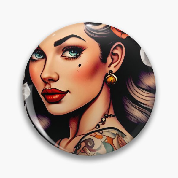 Item preview, Pinup Girl  designed and sold by MatrixTattoo.