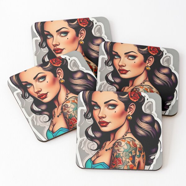 Item preview, Pinup Girl  designed and sold by MatrixTattoo.