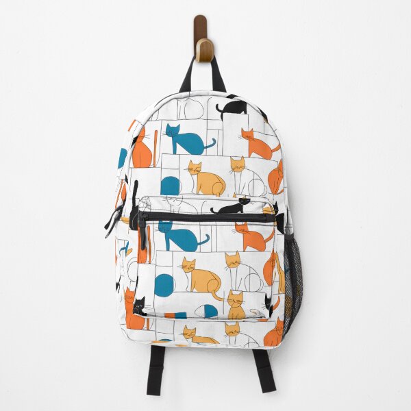 Item preview, Modern Colorful Playful Cats Mosaic designed and sold by Mehwish.