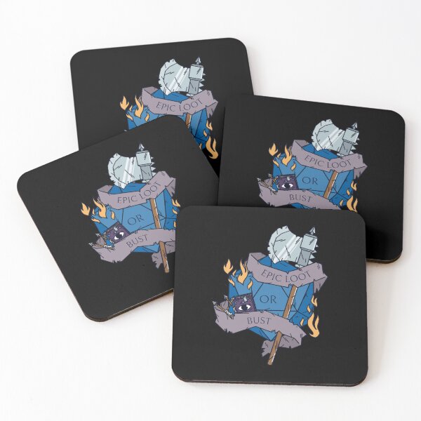 Item preview, Epic Loot or Bust - Dice - Epic Gaming designed and sold by Circle-Cats.