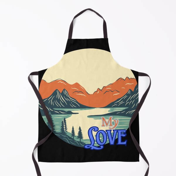 Item preview, My Love Mountains Forest Lake River Mr.Lipsky designed and sold by Mr-Lipsky.