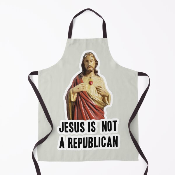 Item preview, Jesus is not a republican designed and sold by Izzy-Holiday.