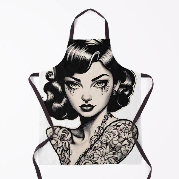 Item preview, Tattoo Pinup Girl designed and sold by MatrixTattoo.