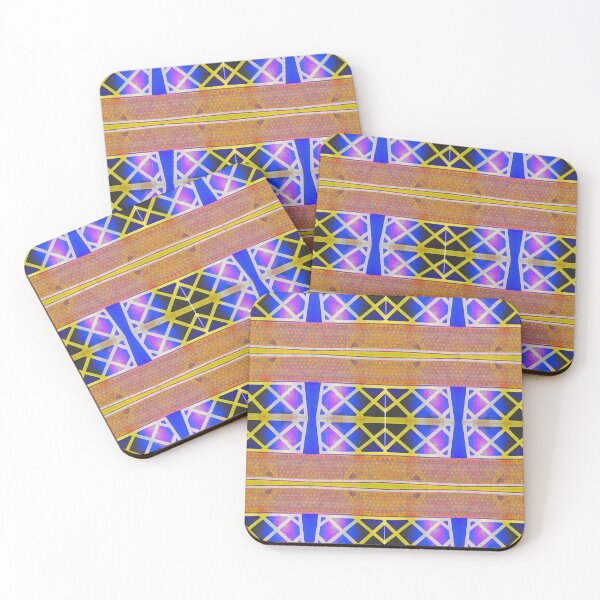 Item preview, Neon Platform Marks Photo Pattern designed and sold by vallisrowe.