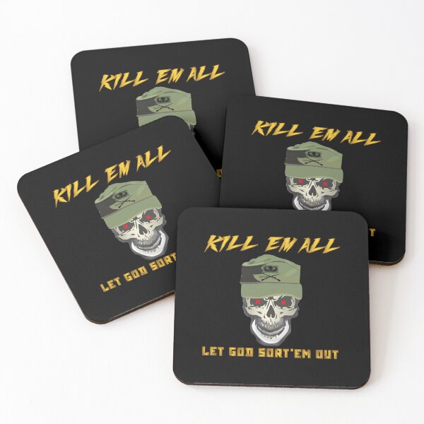Item preview, Army - Ranger Patrol Cap - Skull - Airborne Inf Killem All - Let God Sortem Out X 300 designed and sold by Military Insignia Products.
