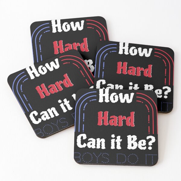 Item preview, How hard can it be? BOYS DO IT. designed and sold by sizamix.