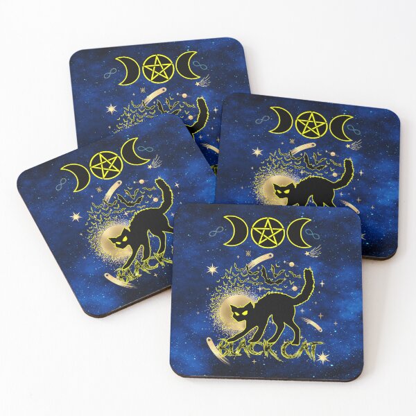 Item preview, Black Cat Midnight Magic designed and sold by MysticOzzy.