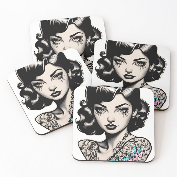 Item preview, Florida Tattoo Pinup Girl  designed and sold by MatrixTattoo.