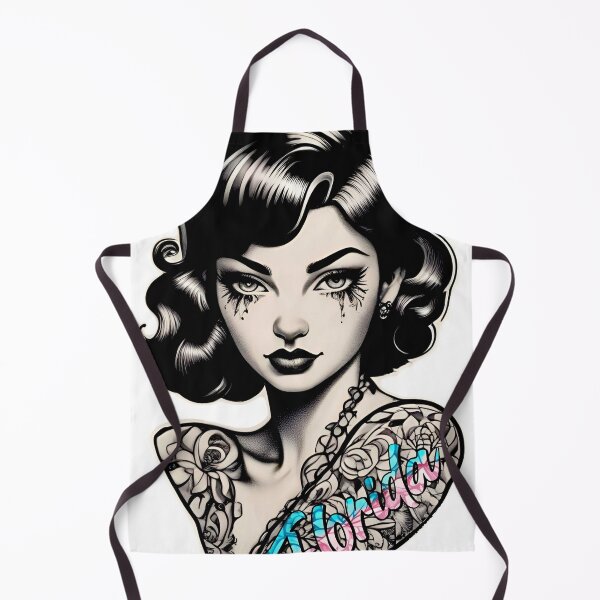 Item preview, Florida Tattoo Pinup Girl designed and sold by MatrixTattoo.
