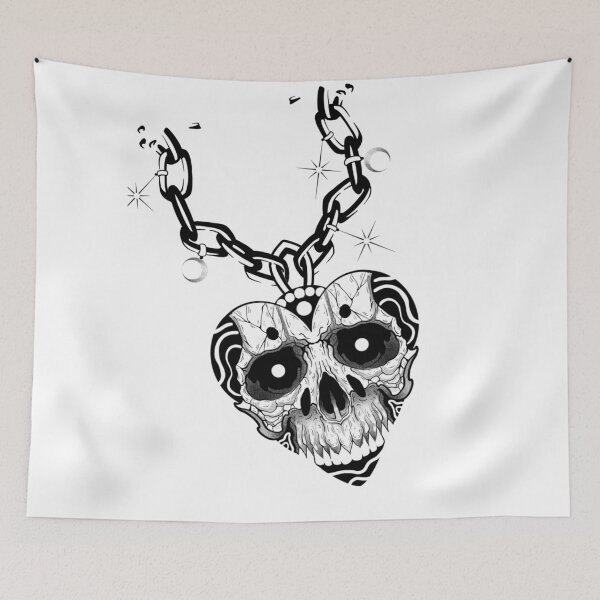 Item preview, Skull heart designed and sold by 7Delamancha.