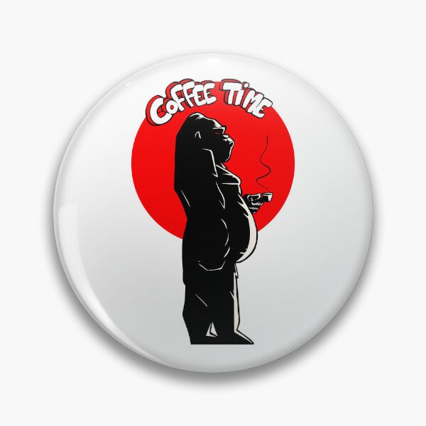 Item preview, Gorilla and coffee break designed and sold by TomiAx.