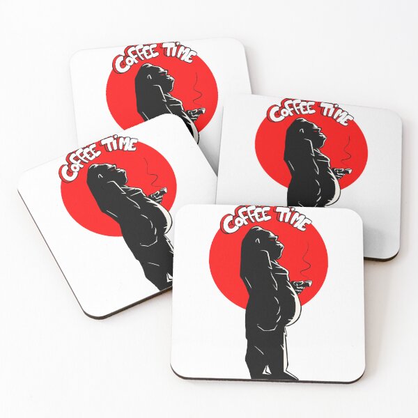 Item preview, Gorilla and coffee break designed and sold by TomiAx.