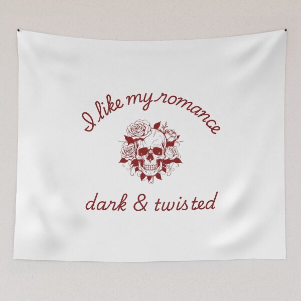 Item preview, I like my romance dark & twisted | TopsNTangles designed and sold by chelseahill712.