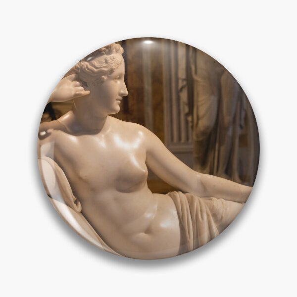 Item preview, Rome, Italy - Paolina Borghese Bonaparte as Venus Victrix, by sculptor Antonio Canova designed and sold by Paolo Modena Photography    -   Fine Italian Art.
