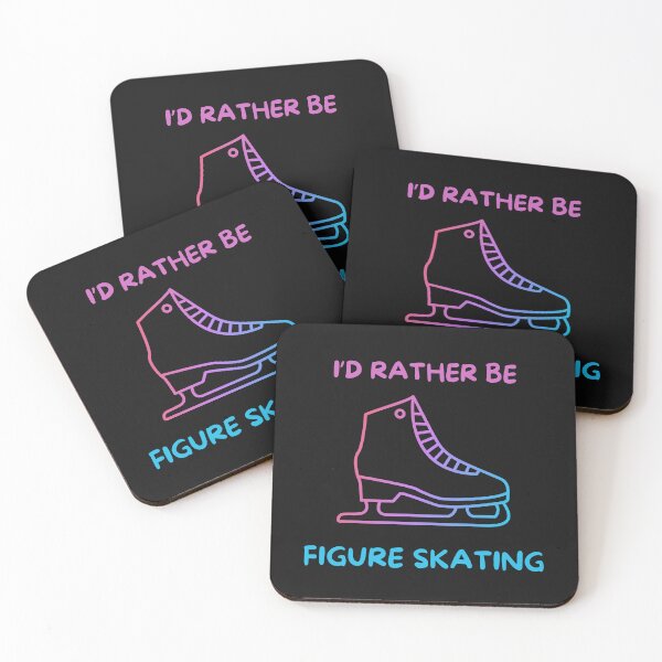 Item preview, I'd Rather Be Figure Skating  designed and sold by HappyHealthyNat.