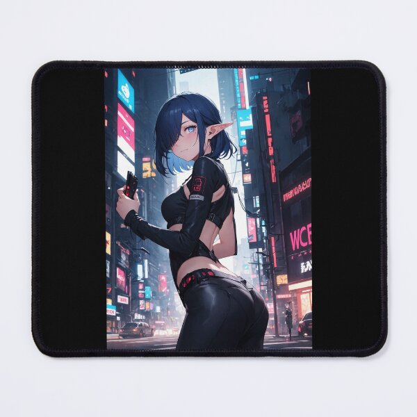 Item preview, Cyberpunk Girl, Hananen Mihono designed and sold by iloveanimechibi.