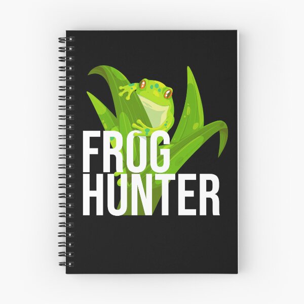 Item preview, Frog Hunter Frog Frogs Amphibian designed and sold by MooonTees.