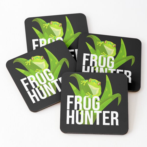 Item preview, Frog Hunter Frog Frogs Amphibian designed and sold by MooonTees.