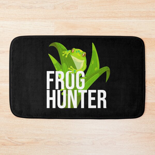 Item preview, Frog Hunter Frog Frogs Amphibian designed and sold by MooonTees.