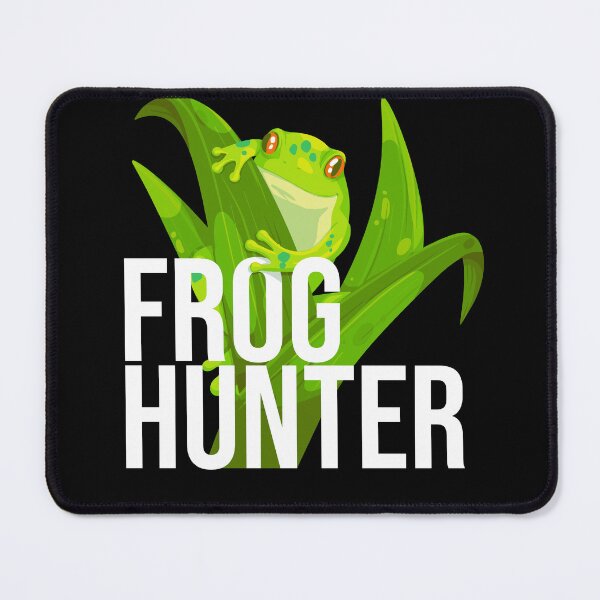 Item preview, Frog Hunter Frog Frogs Amphibian designed and sold by MooonTees.