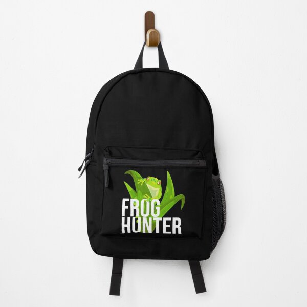 Item preview, Frog Hunter Frog Frogs Amphibian designed and sold by MooonTees.