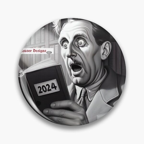 Item preview, Orwell in 2024, shocked  designed and sold by Rebel1Rouser.