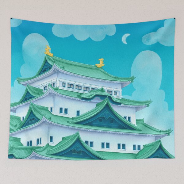 Item preview, Nagoya Castle, Japan designed and sold by SugarMochi.