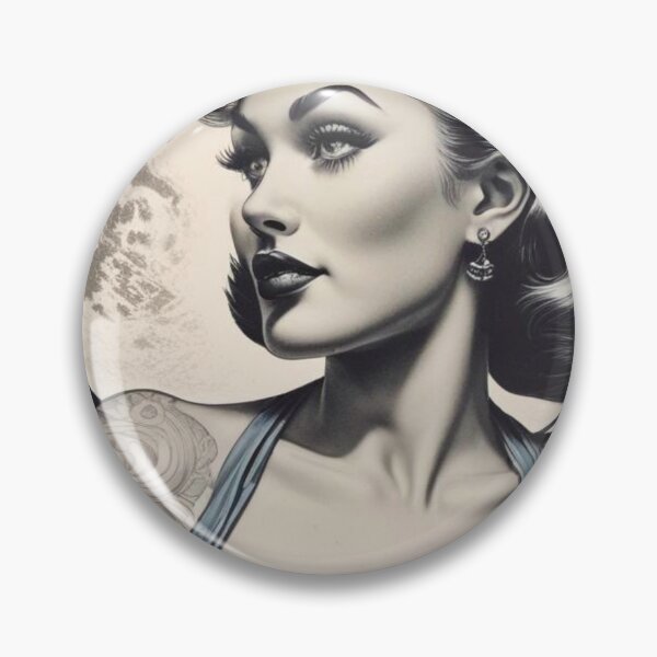 Item preview, Tattoo Classic Pinup Girl  designed and sold by MatrixTattoo.