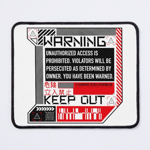 Item preview, Warning Property Of designed and sold by LostGhostBoy.