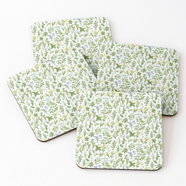 Item preview, green Herbal garden  designed and sold by LOD24.