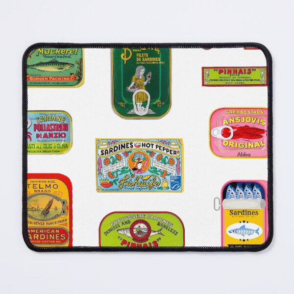 Item preview, Canned Fish designed and sold by Jelly-and-Bean.