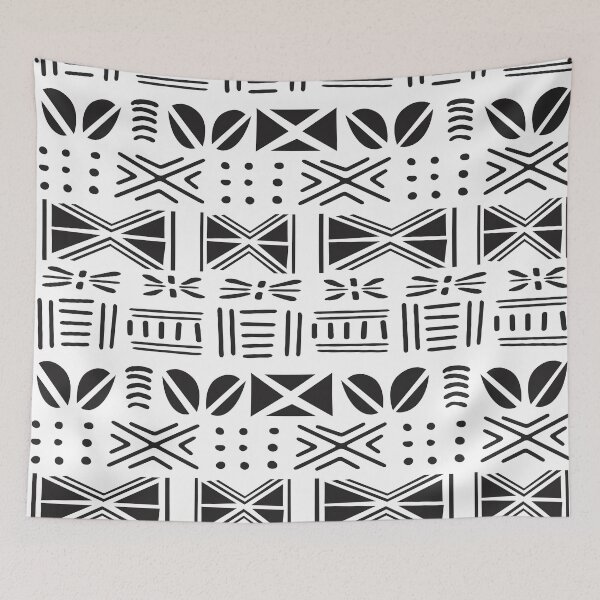 Item preview, African mud cloth Bogolan design designed and sold by Wolagno.