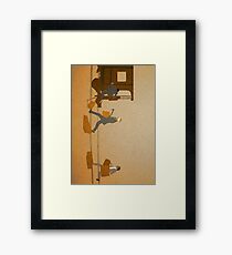 Train Gerahmtes Wandbild