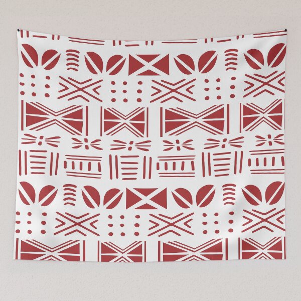 Item preview, African mud cloth Bogolan design designed and sold by Wolagno.