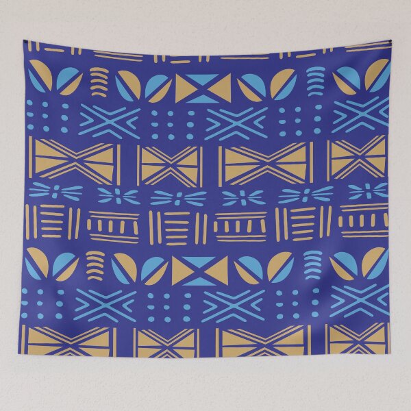 Item preview, African mud cloth Bogolan design designed and sold by Wolagno.