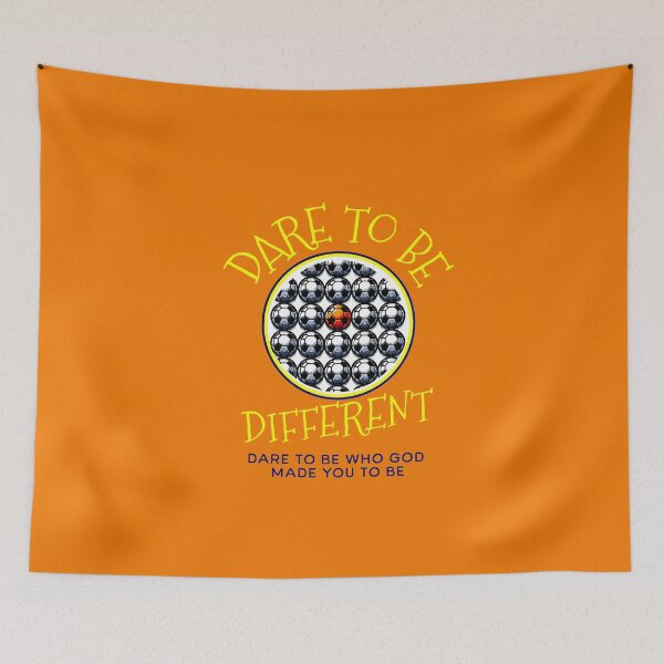 Item preview, Dare to Be Different - Soccer designed and sold by quiggleton.
