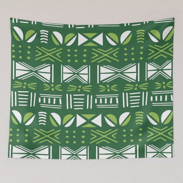 Item preview, African mud cloth Bogolan design designed and sold by Wolagno.